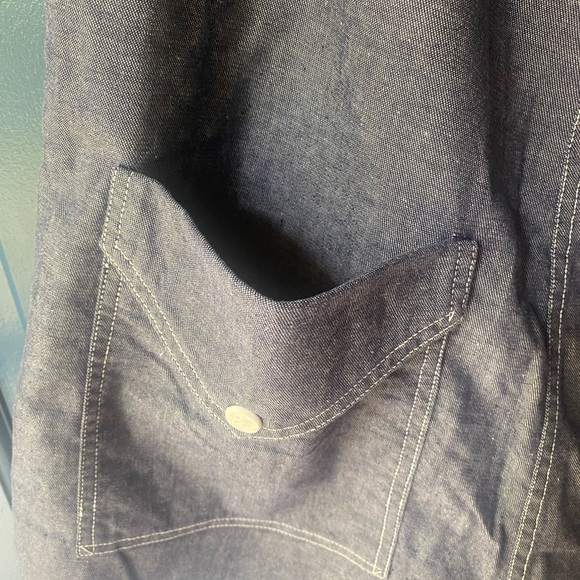 Vintage midi length apron skirt - Picture 2 of 10